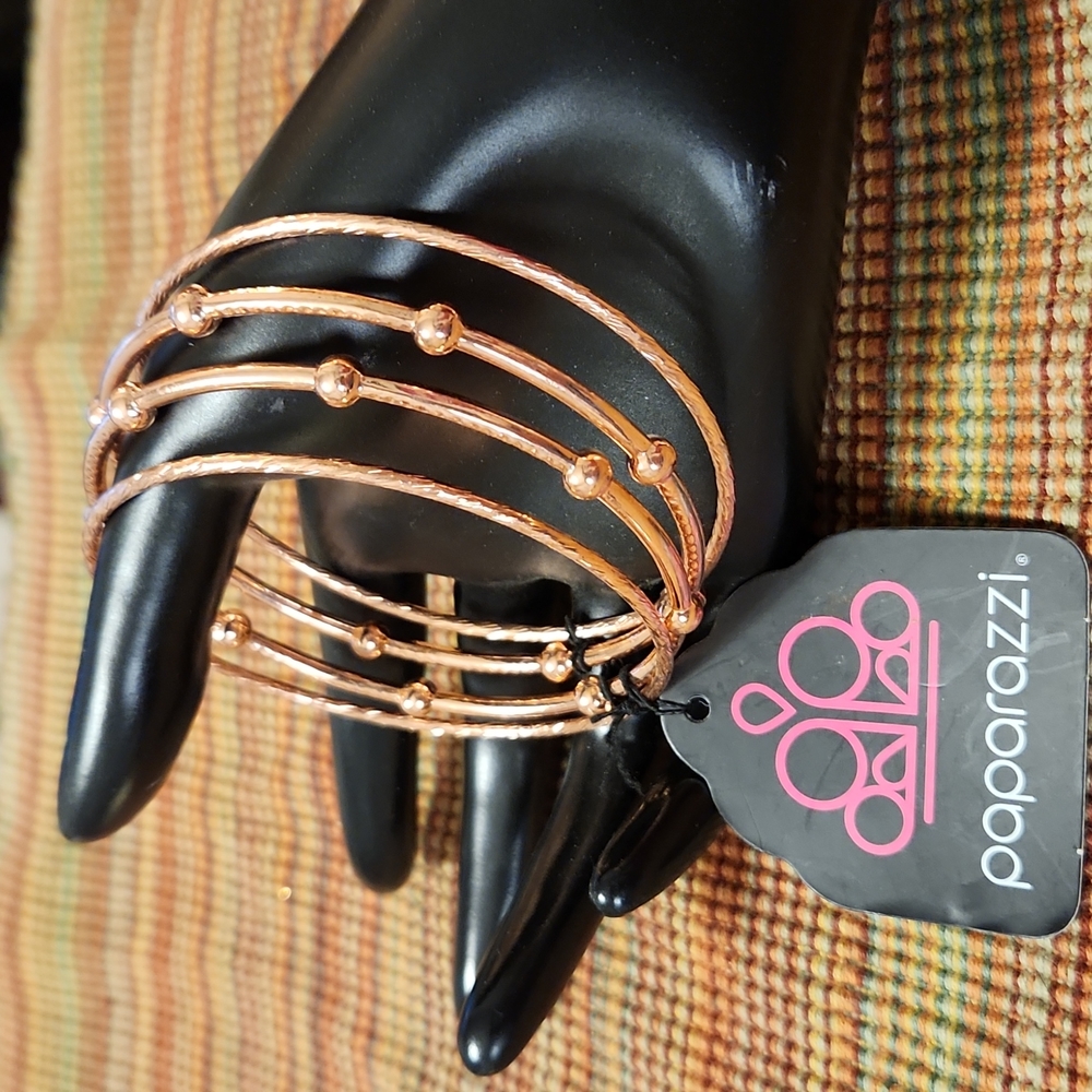 Penny Copper Color Bangles